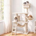 i.Pet Cat Tree, 141 cm, Beige