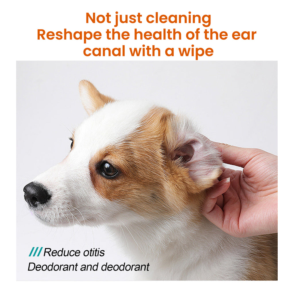 Yegbong Pet Ear Cleaning Wipes, 60 Pack