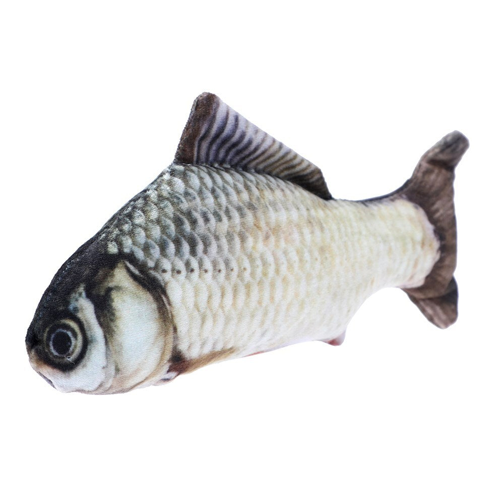 YES4PETS Real Fish Catnip Toys, 20 cm, 3 Pack