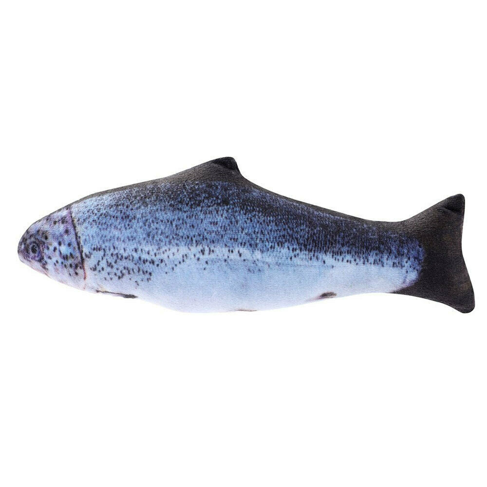 YES4PETS Real Fish Catnip Toys, 20 cm, 3 Pack