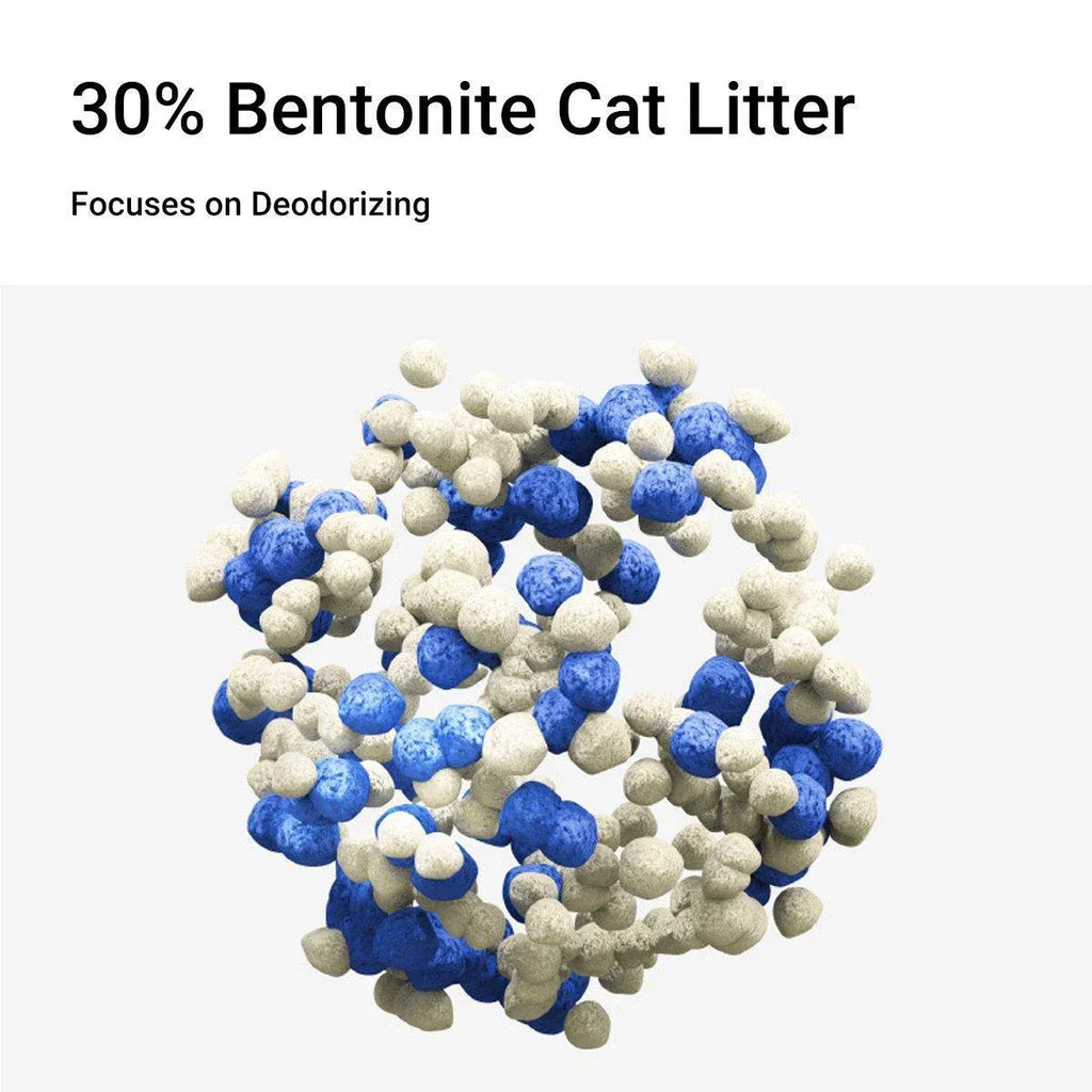 Tofu & Bentonite Clumping Cat Litter, 2.4 kg