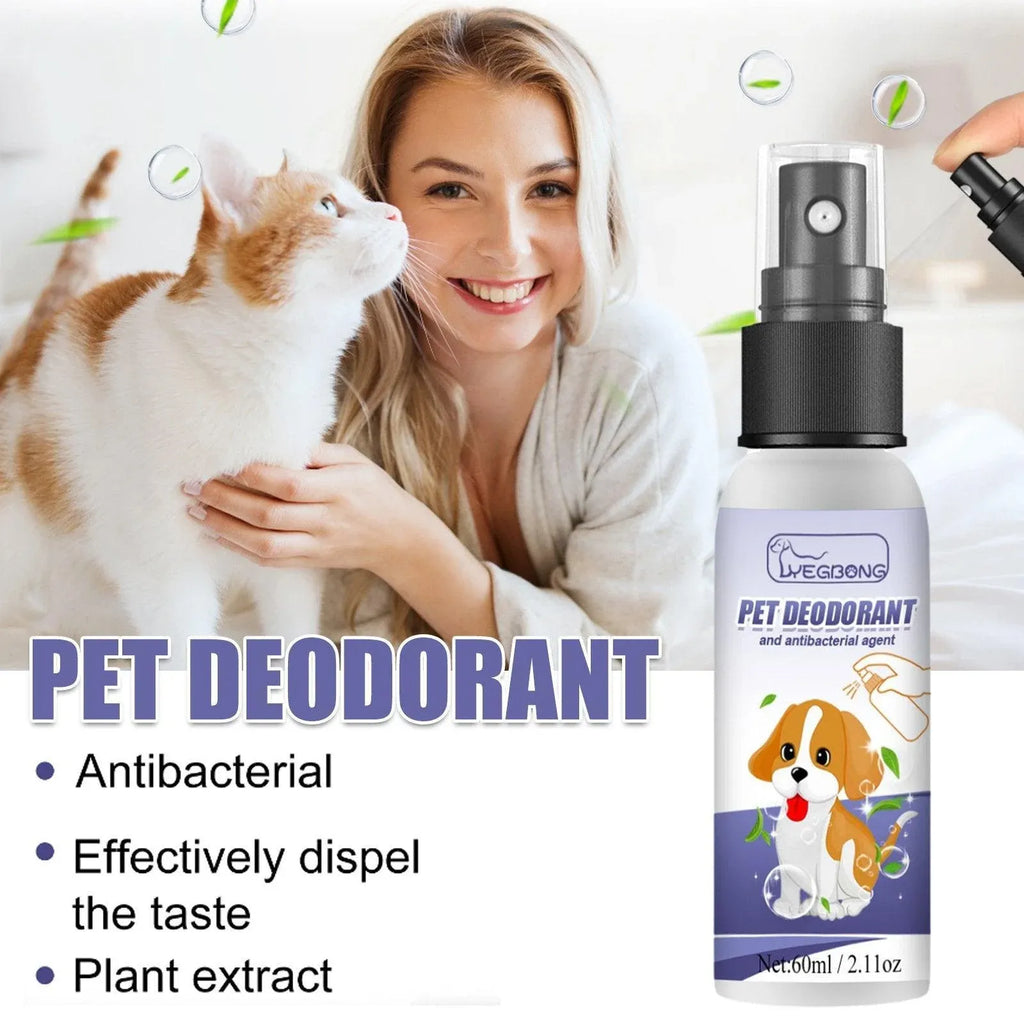 Pet Deodorising Spray for Bedding and Litter Areas, 60 ml