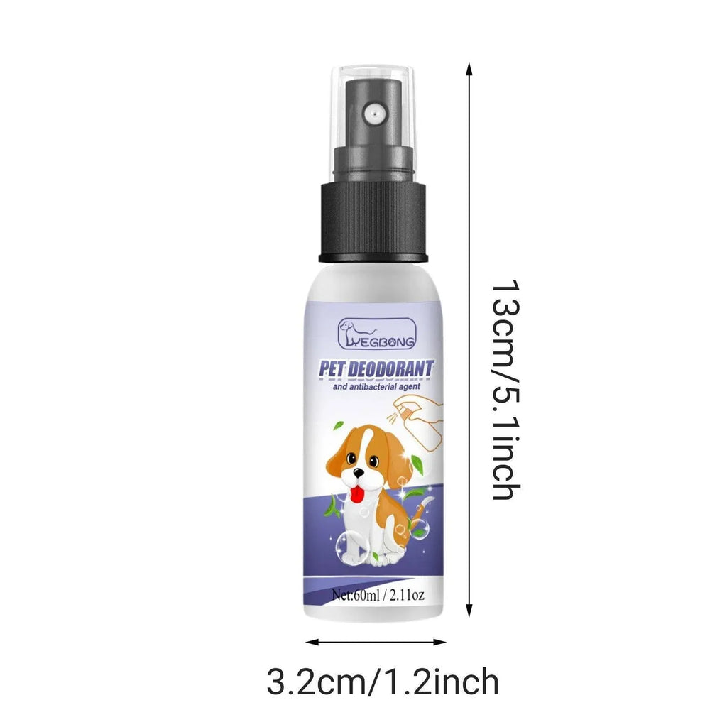 Pet Deodorising Spray for Bedding and Litter Areas, 60 ml