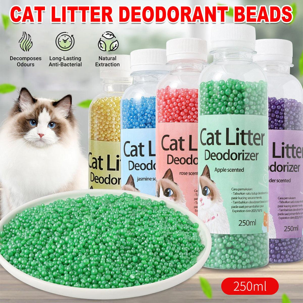 Cat Litter Deodorising Beads, 250 ml