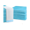 Stacked blue-and-white i.Pet training pads on white; sold as 200 pads, each 60 x 60 cm.